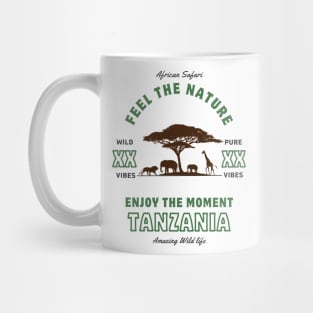 African Safari Tanzania Mug